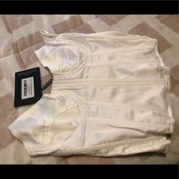 White Corset Top - US 4 (UK 8) - Picture 3 of 3